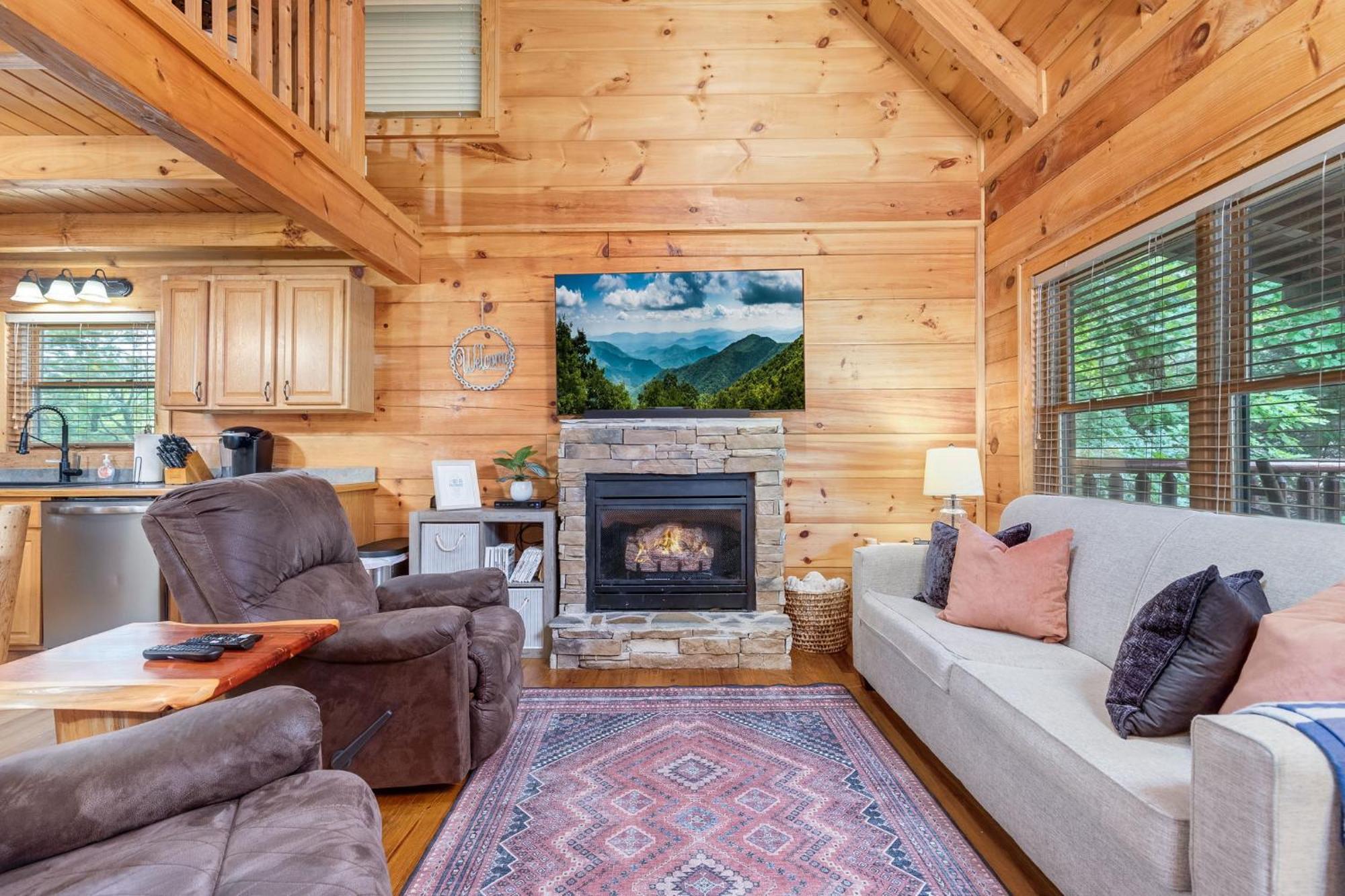 Elegant & Cozy Cabin Near Pigeon Forge Sevierville Exteriér fotografie